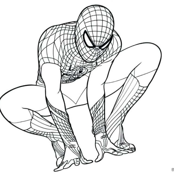 Spiderman Homecoming Coloring Pages Saved A Girl - Free Printable ...