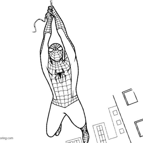 Spiderman Coloring Pages Free Printable Coloring Pages