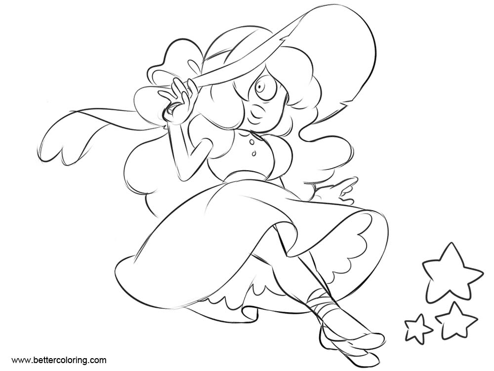 Free Steven Universe Coloring Pages Sapphire printable