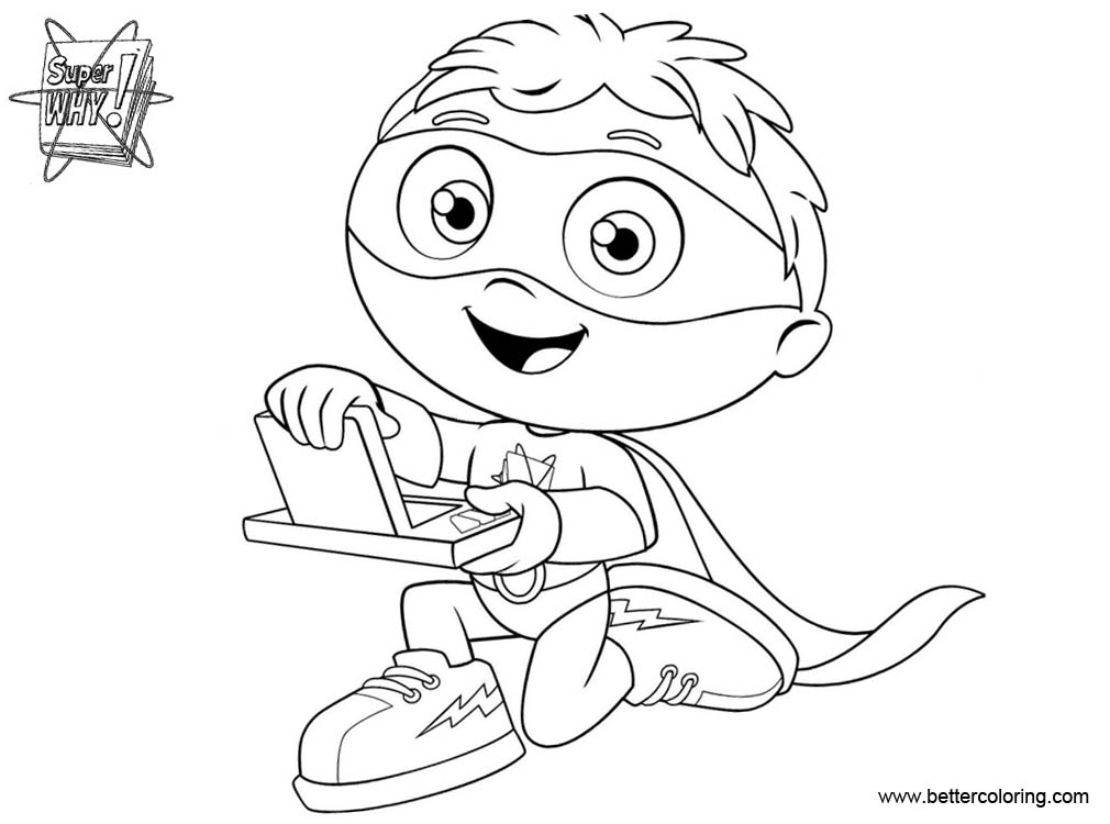 Super Why Free Printables