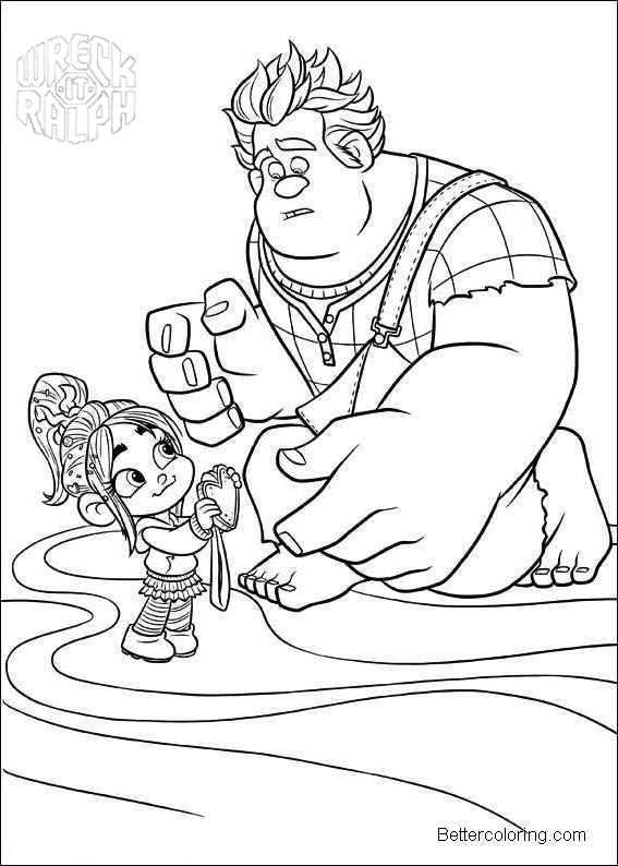 qbert coloring pages from wreck it ralph