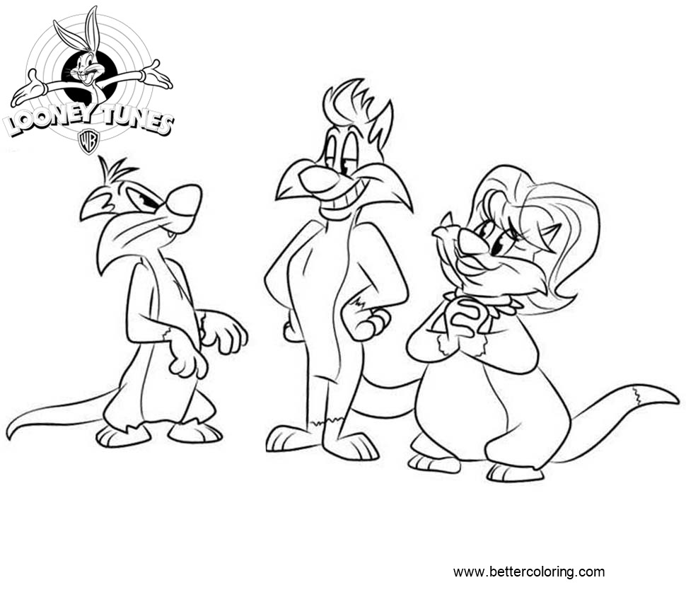 Free Alan from Looney Tunes Coloring Pages printable