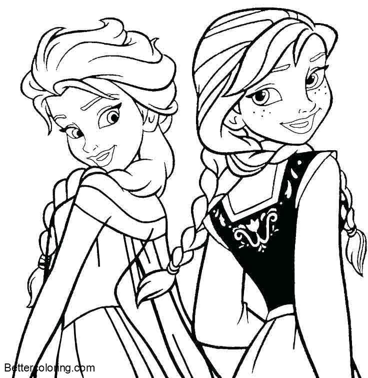 Free Baby Disney Princess Coloring Pages Frozen Coloring Pages Elsa and Anna Printable printable