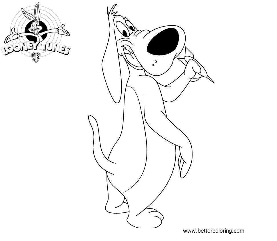 Free Barnyard Dawg from Looney Tunes Coloring Pages printable