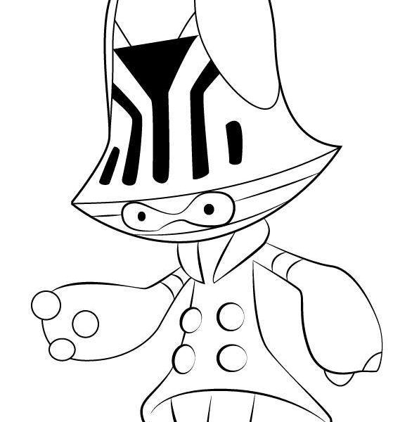 Braixen from Pokemon Coloring Pages Free Printable Coloring Pages