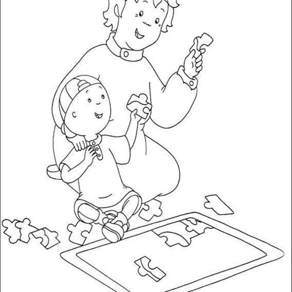 Download Caillou Coloring Pages - Free Printable Coloring Pages