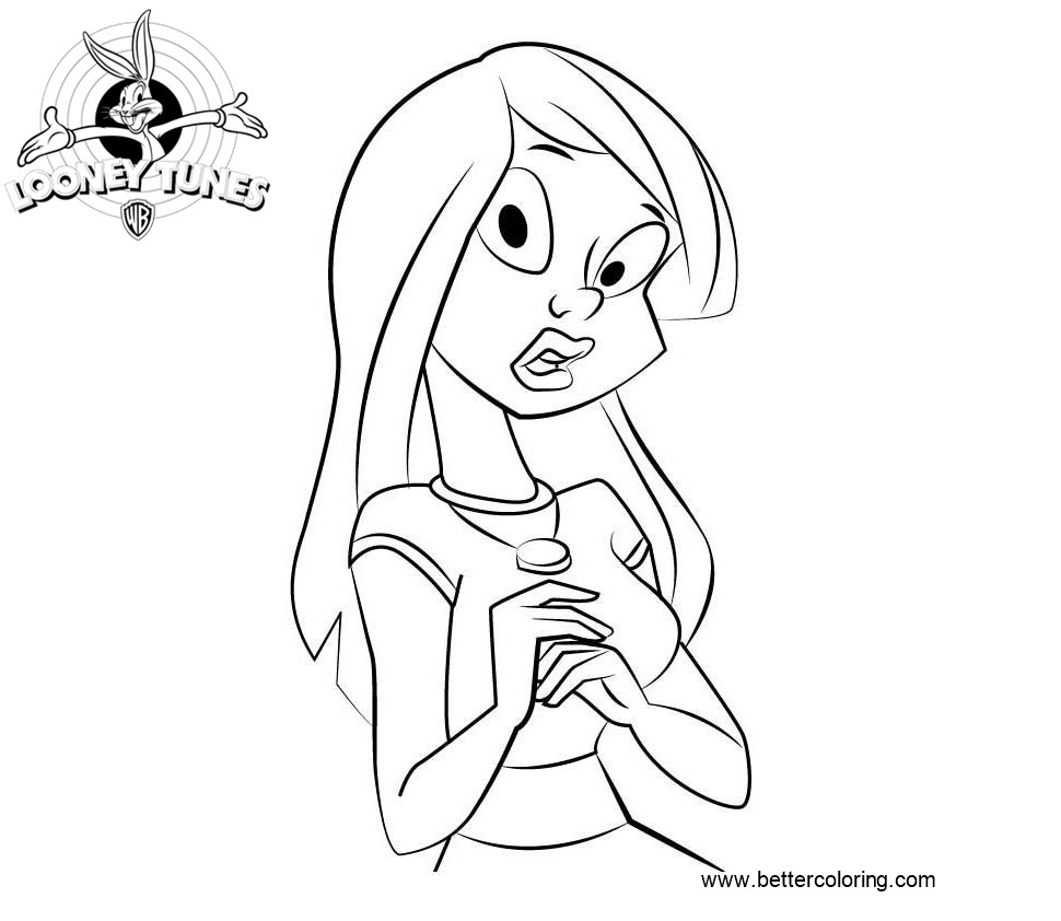Free Carol from Looney Tunes Coloring Pages printable
