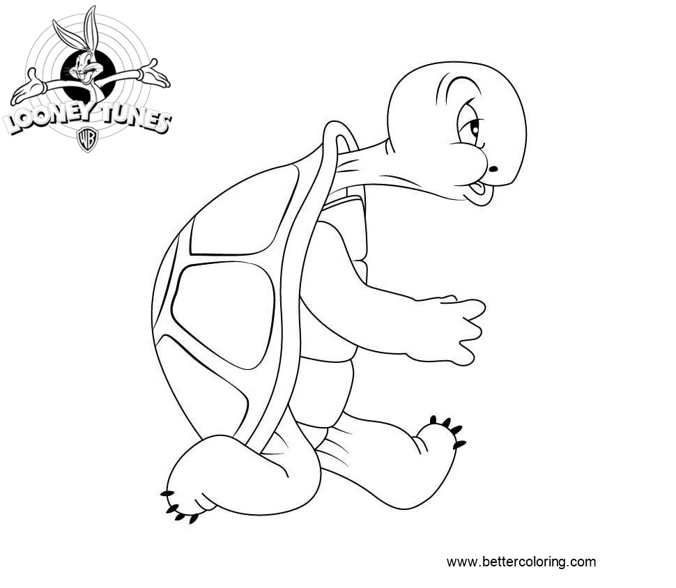 Free Cecil Turtle from Looney Tunes Coloring Pages printable