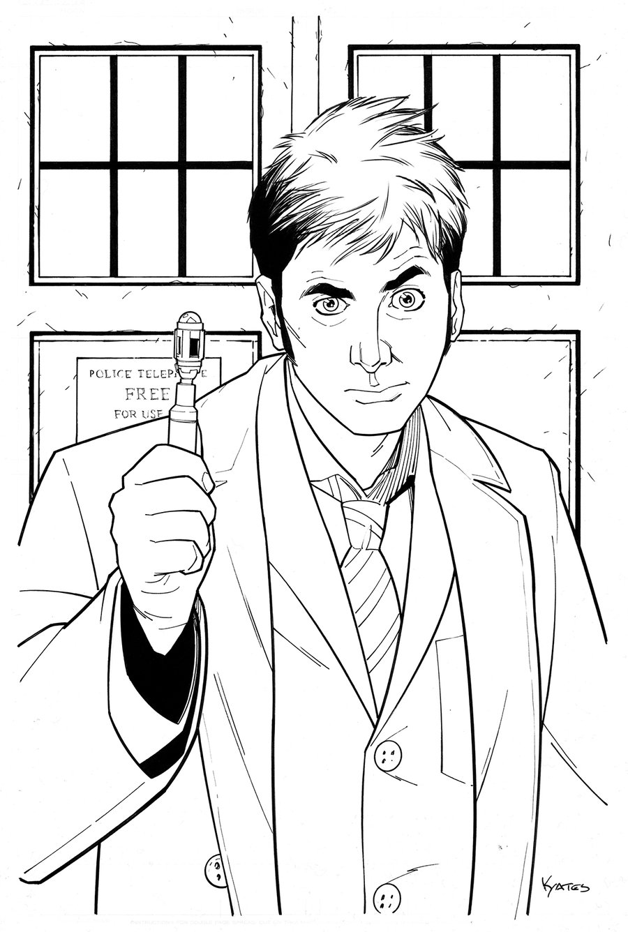 Free Character from Doctor Who Coloring Pages printable