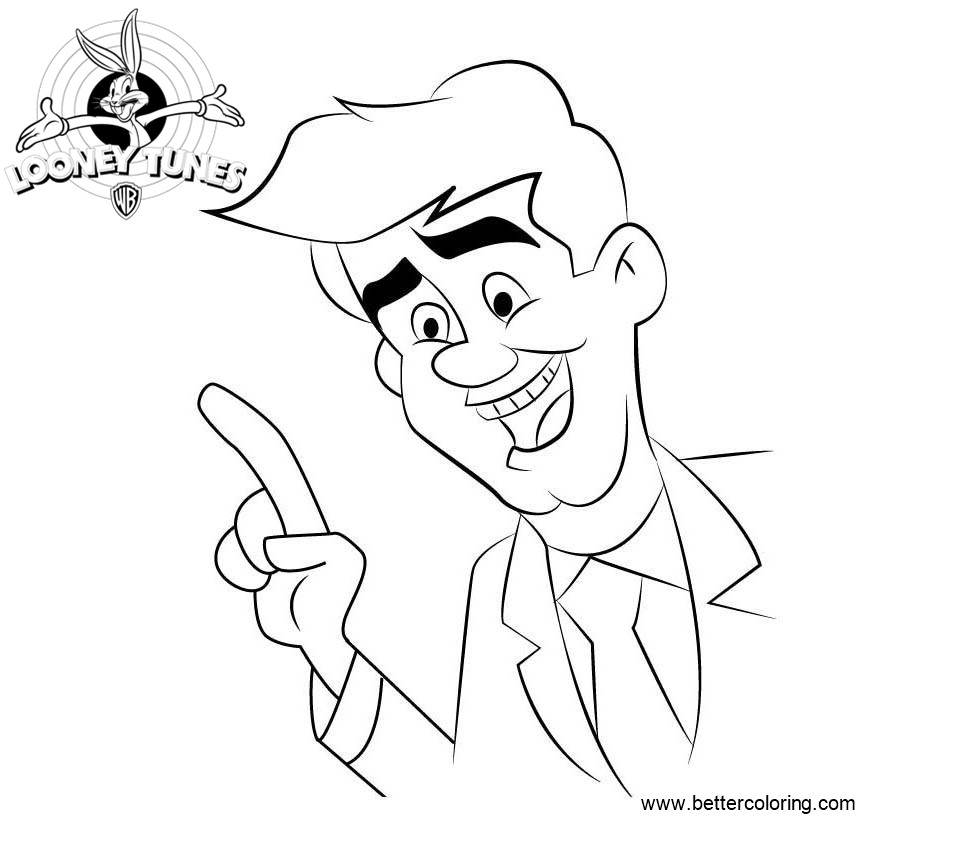 Free Chuck Berost from Looney Tunes Coloring Pages printable