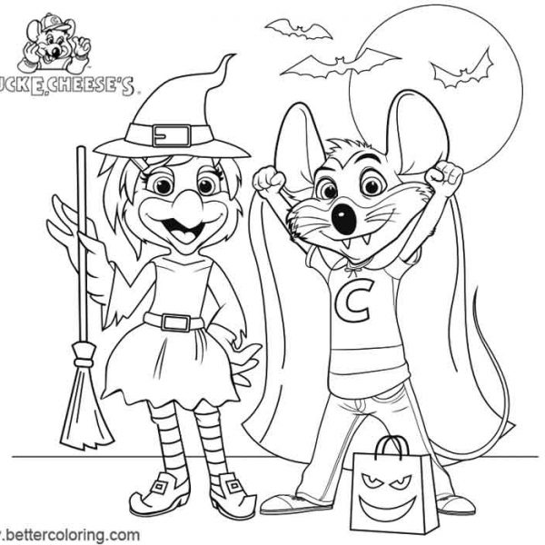Chuck E Cheese Coloring Pages Summer Day Free Printable Coloring Pages
