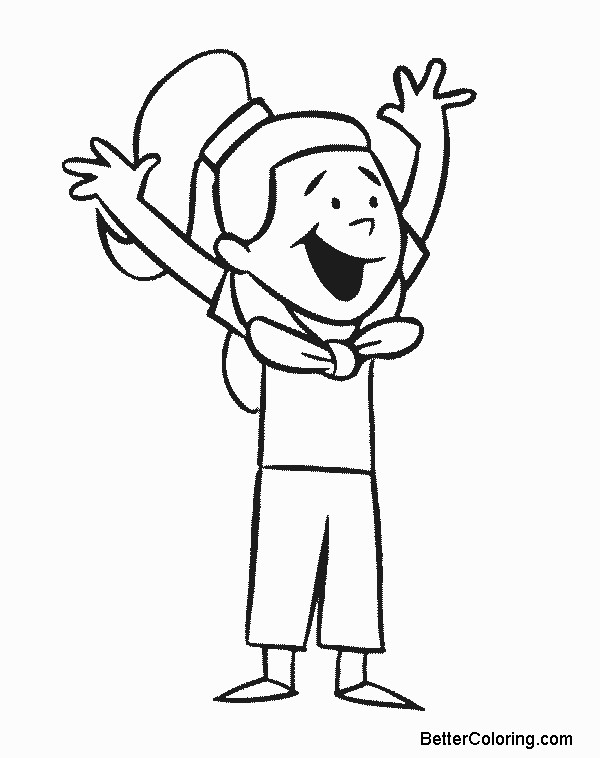 Free Clifford Coloring Pages Girl Jetta printable