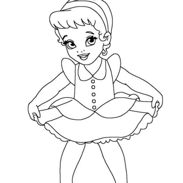 Baby Princess Coloring Pages - Free Printable Coloring Pages