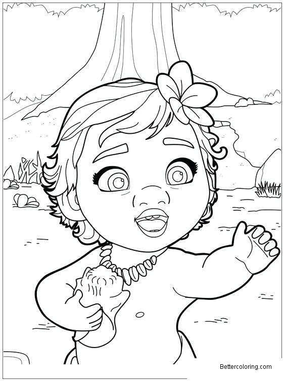 Download Disney Moana Coloring Pages Princess Coloring Pages Line ...