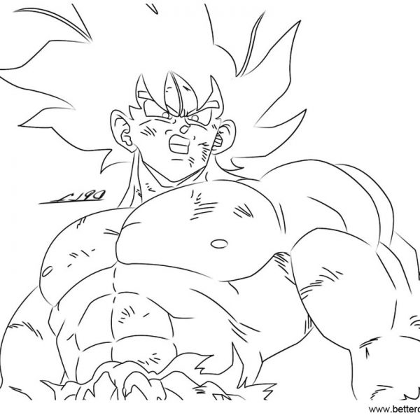 Hit from Dragon Ball Super Coloring Pages  Free Printable Coloring Pages