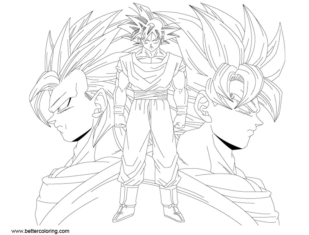 Free Dragon Ball Super Coloring Pages printable