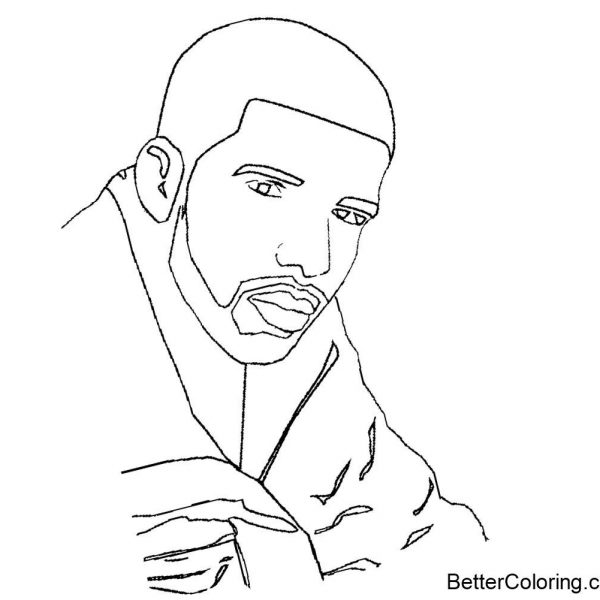 Cute Drake Coloring Pages - Free Printable Coloring Pages