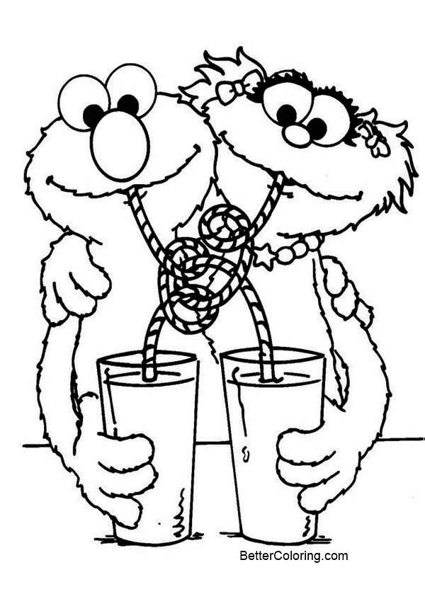 Free Elmo Coloring Pages Free for Print printable