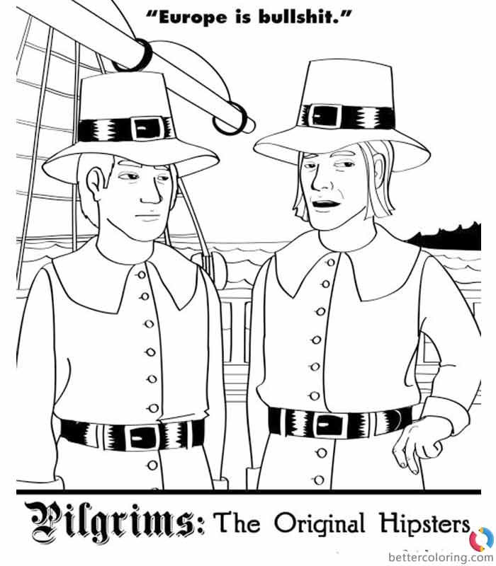 Hipster Coloring Pages The Original Hipsters - Free Printable Coloring