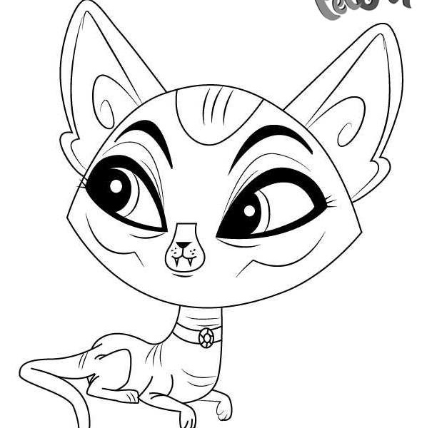 Littlest Pet Shop Coloring Pages Sugar Sprinkles - Free Printable ...