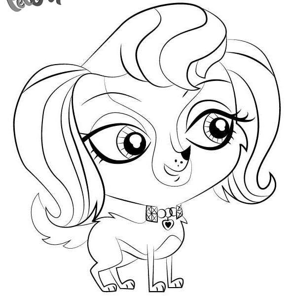 Littlest Pet Shop Coloring Pages Sugar Sprinkles - Free Printable ...