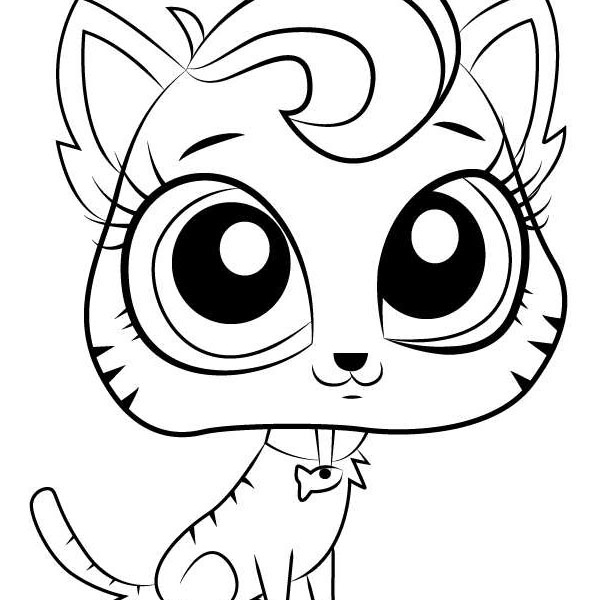 Littlest Pet Shop Coloring Pages Shivers - Free Printable Coloring Pages
