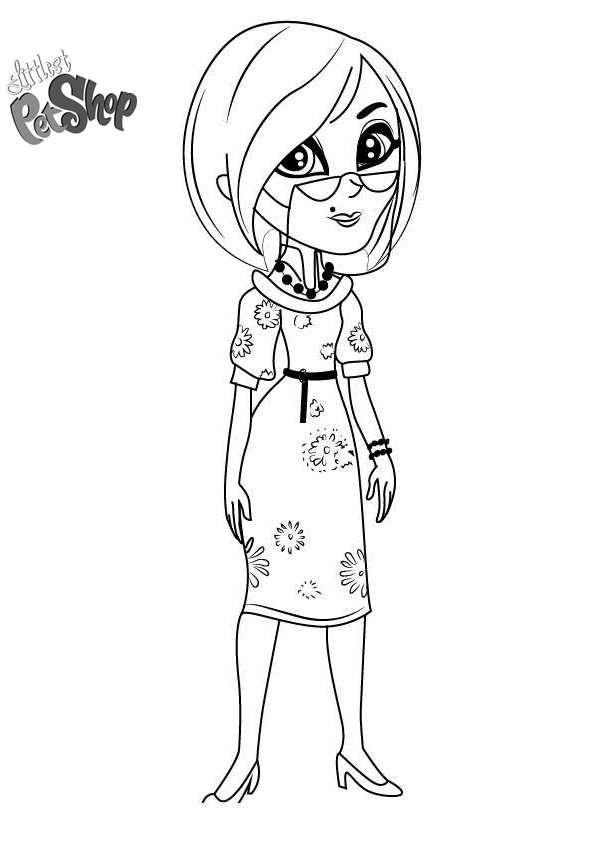 Free Littlest Pet Shop Coloring Pages Mrs. Anna Twombly printable