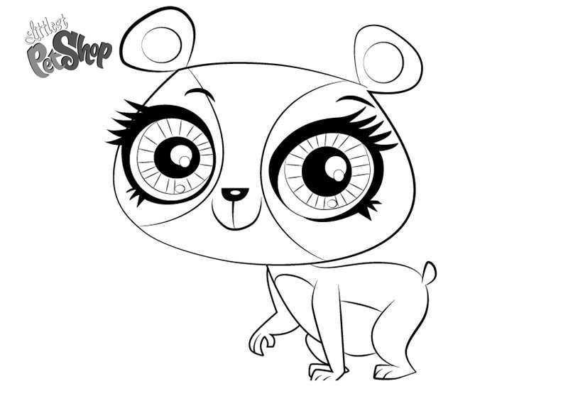 Free Littlest Pet Shop Coloring Pages Penny Ling printable