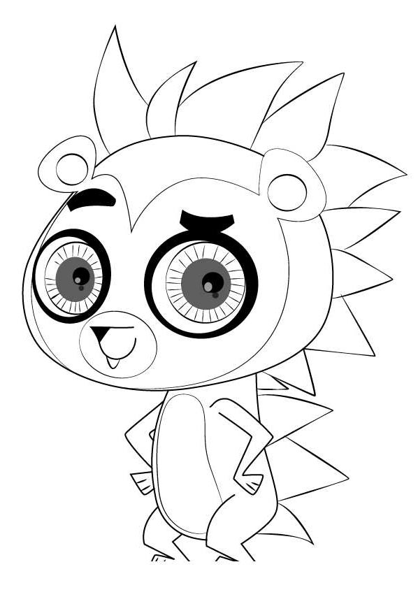 Free Littlest Pet Shop Coloring Pages Russell Ferguson printable