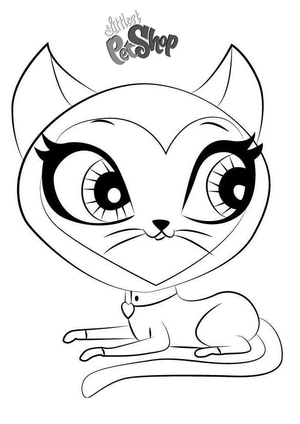 Free Littlest Pet Shop Coloring Pages Scout Kerry printable