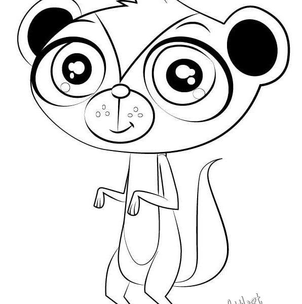 Littlest Pet Shop Coloring Pages Sugar Sprinkles - Free Printable ...