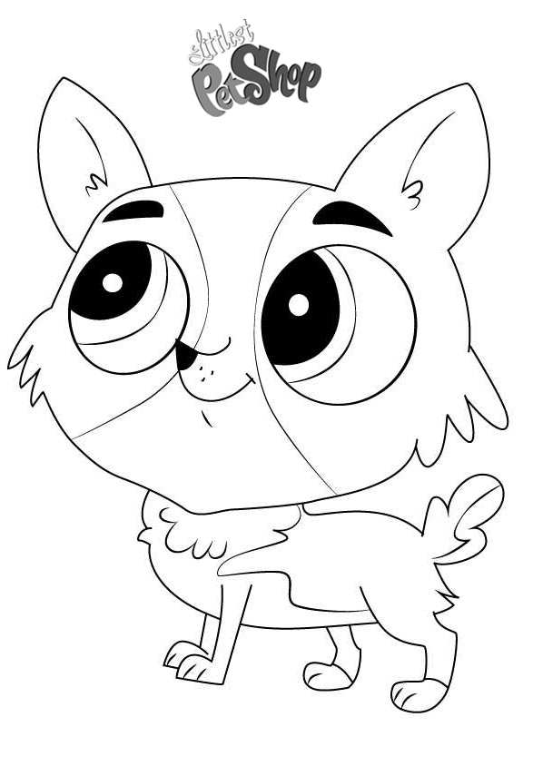 Free Littlest Pet Shop Coloring Pages Tangier printable