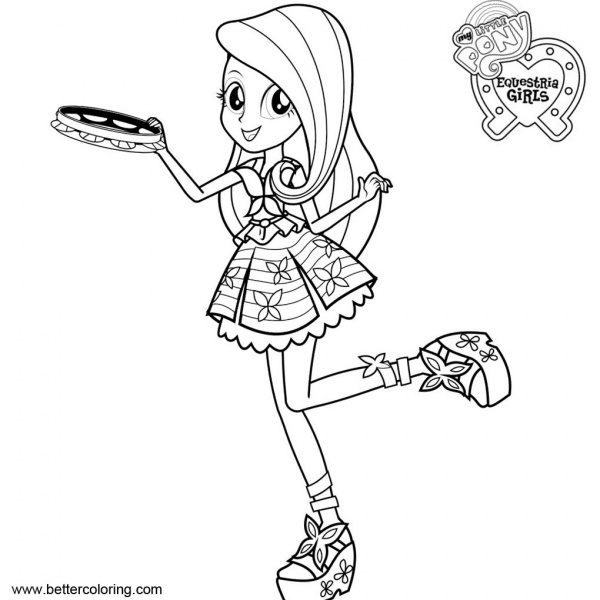 Sweetie Belle from My Little Pony Equestria Girls Coloring Pages Free