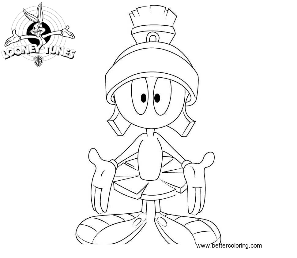 Marvin The Martian Printable