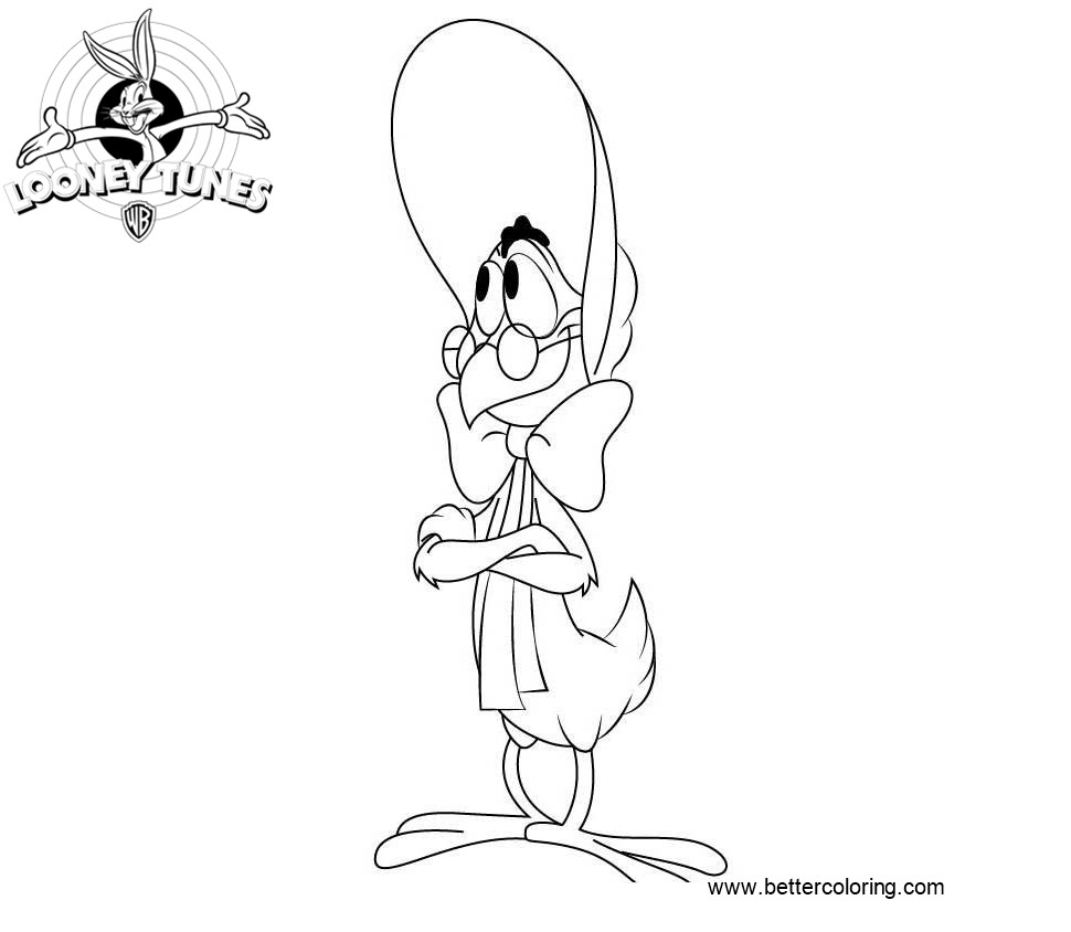 Free Miss Prissy from Looney Tunes Coloring Pages printable
