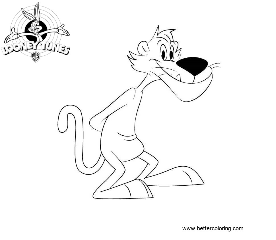 Free Pete Puma from Looney Tunes Coloring Pages printable