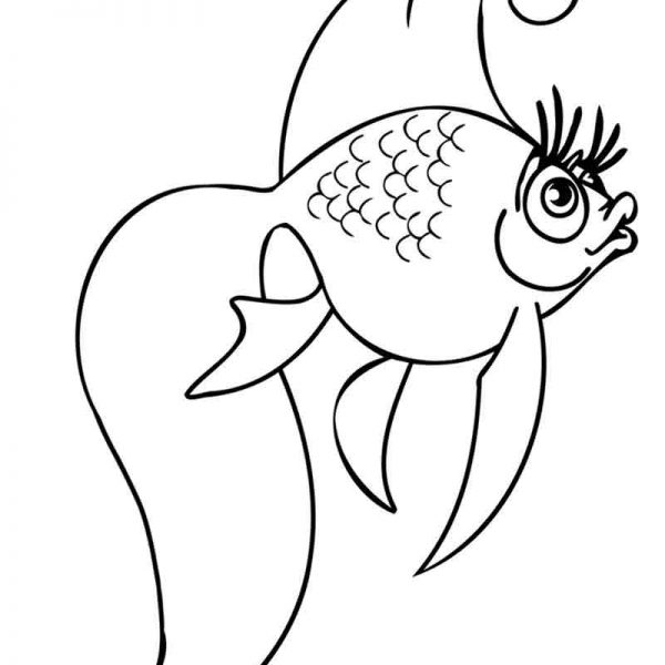 Rainbow Fish Coloring Pages - Free Printable Coloring Pages