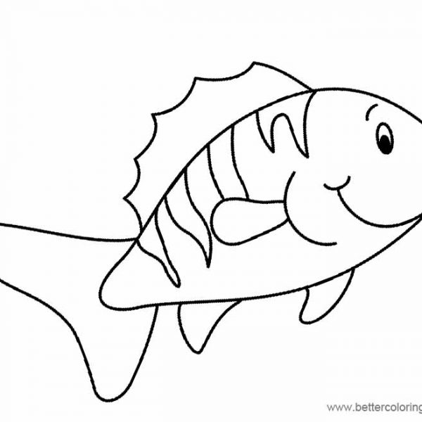 Rainbow Fish Coloring Pages - Free Printable Coloring Pages