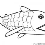 Rainbow Fish Coloring Pages - Free Printable Coloring Pages