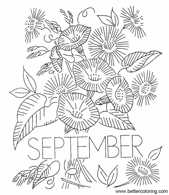 September Printable Printable Templates