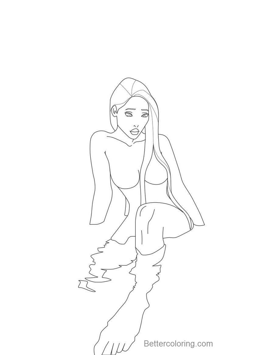Free Simple Pocahontas Coloring Pages by ncfwhitetigress printable