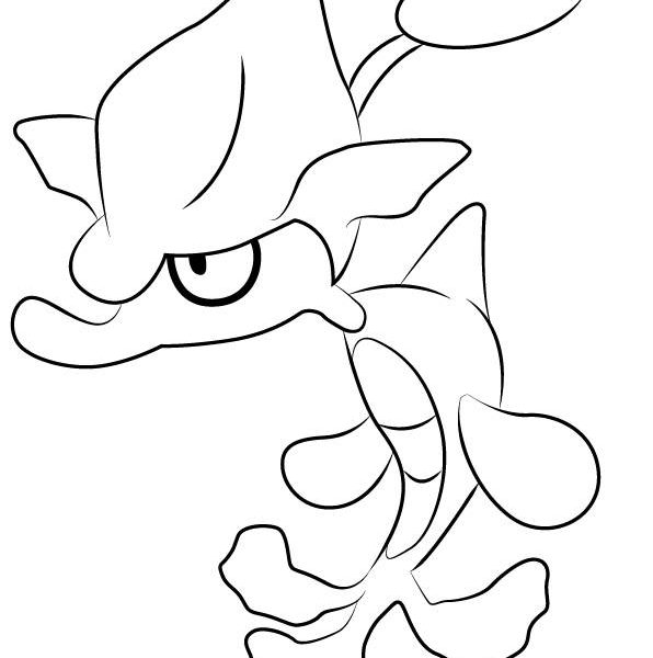 Pokemon Skrelp Coloring Pages Free Printable vrogue.co