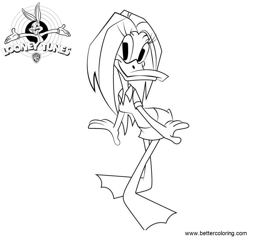 Free Tina Russo from Looney Tunes Coloring Pages printable