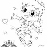 Grizelda and Frookie from True and the Rainbow Kingdom Coloring Pages ...
