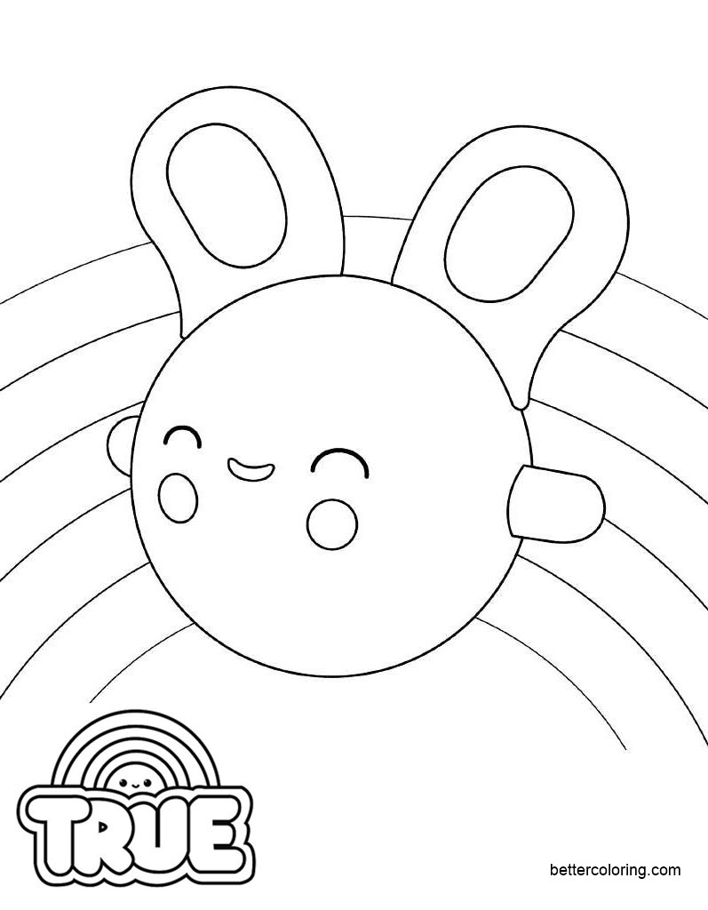 Download True and the Rainbow Kingdom Coloring Pages Hearya - Free ...