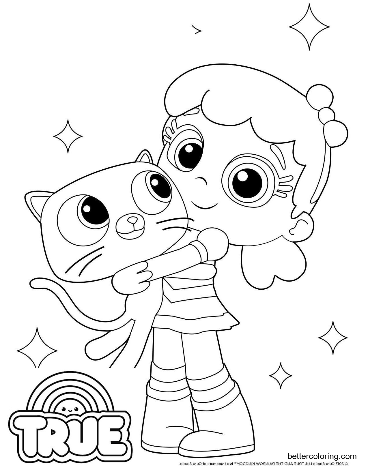 Download True and the Rainbow Kingdom Coloring Pages True and ...