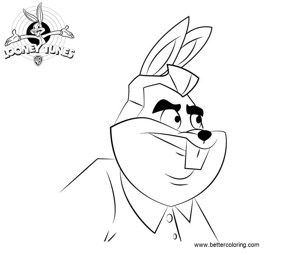 Free Walter Bunny from Looney Tunes Coloring Pages printable