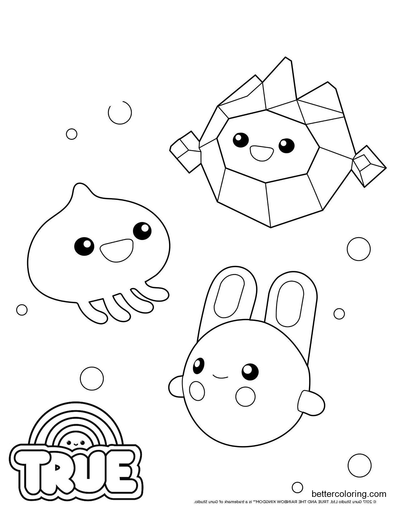 Download Wishes from True and the Rainbow Kingdom Coloring Pages ...