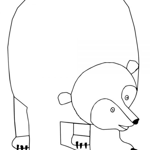 Brown Bear Brown Bear Coloring Pages and Many Friends - Free Printable ...