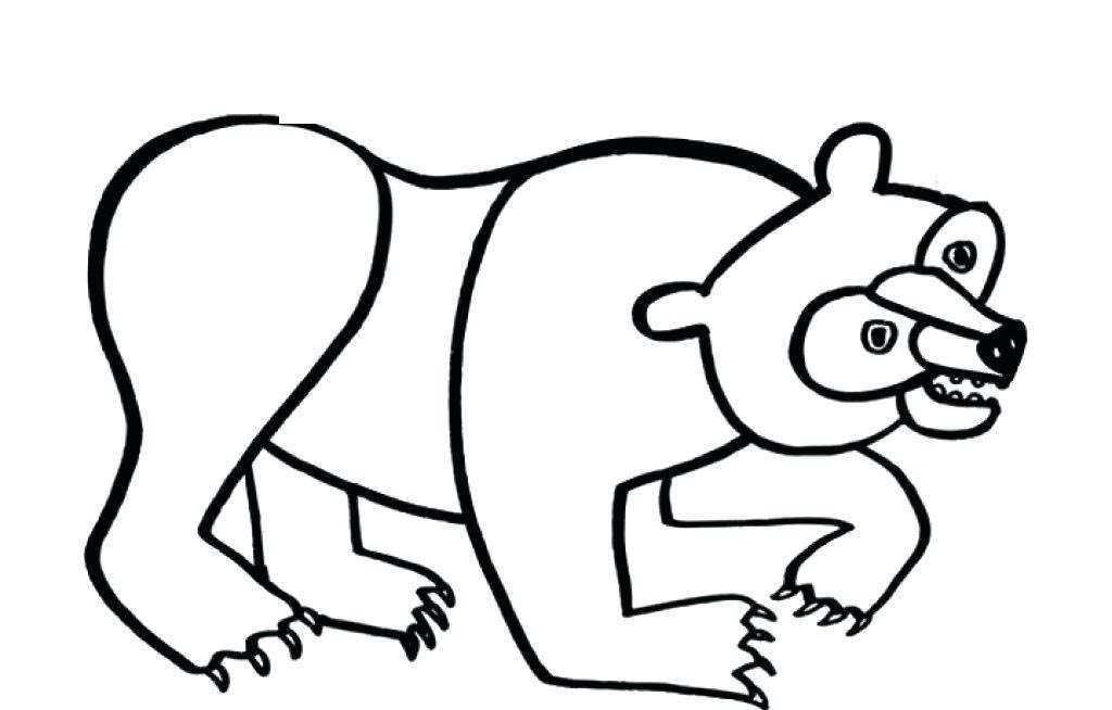 Free Brown Bear Brown Bear Coloring Pages Lineart printable